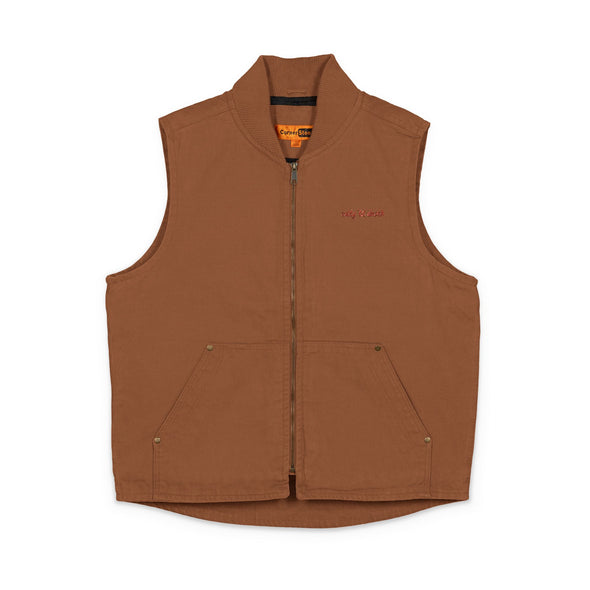 CornerStone® Washed Duck Cloth Vest (Embroidery)