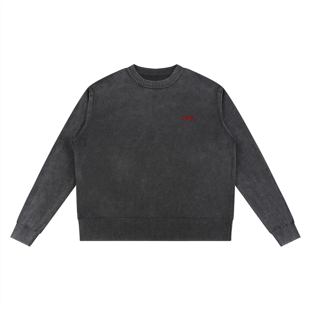 Mineral Wash Oversized Sweater