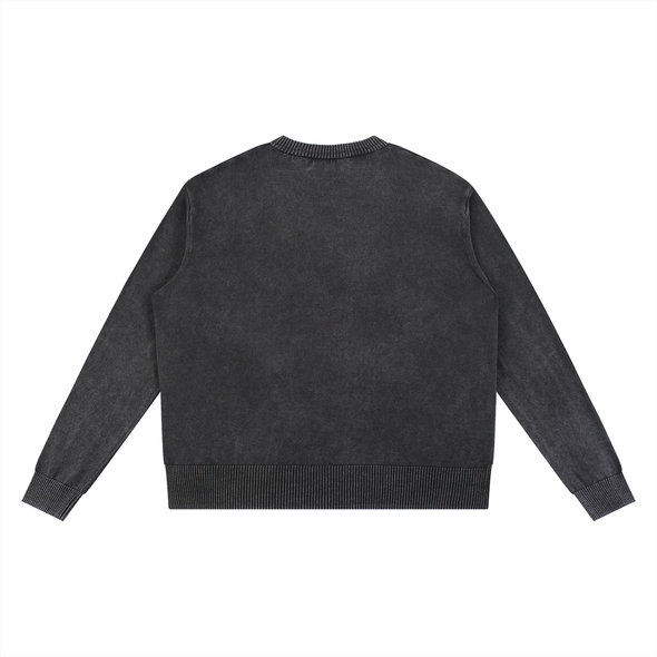 Mineral Wash Oversized Sweater