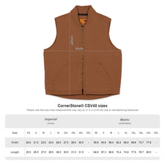 CornerStone® Washed Duck Cloth Vest (Embroidery)