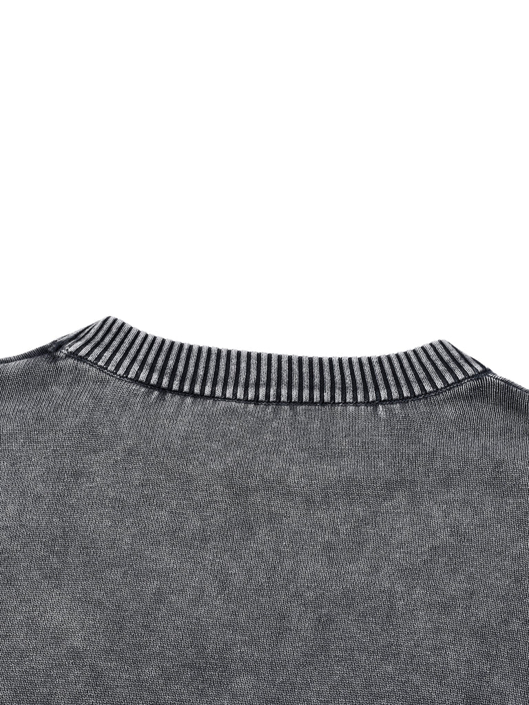Mineral Wash Oversized Sweater