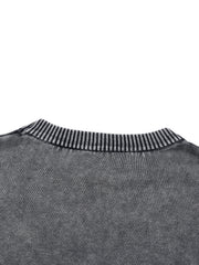 Mineral Wash Oversized Sweater