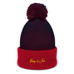 BAS Pom-Pom Beanie